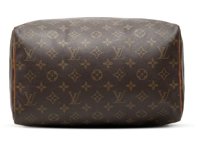 Louis Vuitton Monogram Speedy 30 Boston Tasche Braun - Ansicht 3