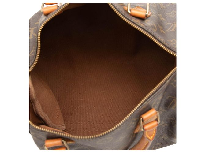 Louis Vuitton Monogram Speedy 30 Boston Tasche Braun - Ansicht 4
