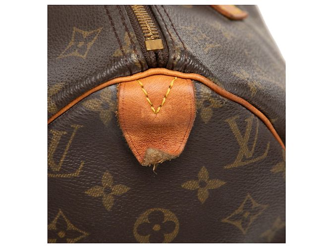 Louis Vuitton Monogram Speedy 30 Boston Tasche Braun - Ansicht 5