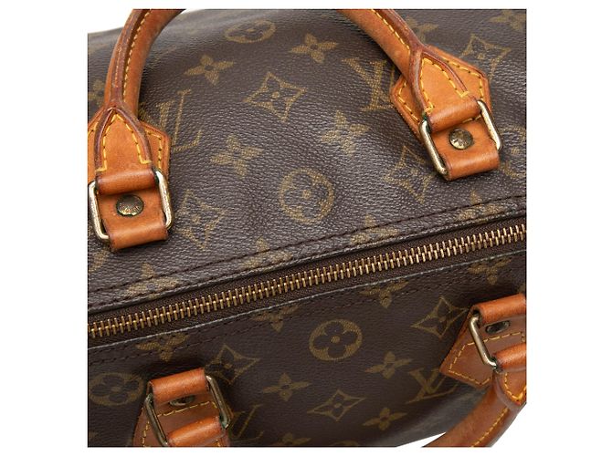 Louis Vuitton Monogram Speedy 30 Boston Tasche Braun - Ansicht 6