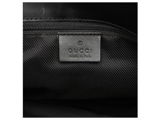 Borsa a tracolla Gucci GG Canvas Jackie Bardot Nera Nero - vista 5