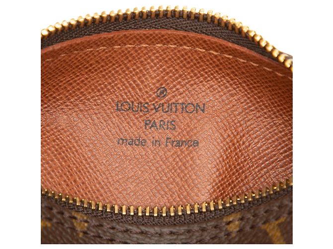 Bolso de mano Louis Vuitton Monogram Papillon Pochette Marrón Castaño - vista 5