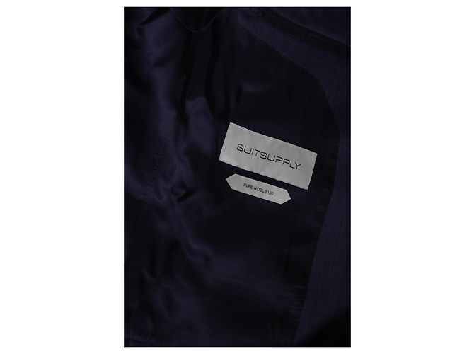 Autre Marque Suitsupply, abito tre pezzi Lazio blu medio - vista 10