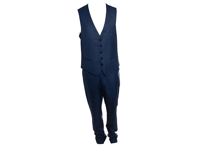 Autre Marque Suitsupply, abito tre pezzi Lazio blu medio - vista 2