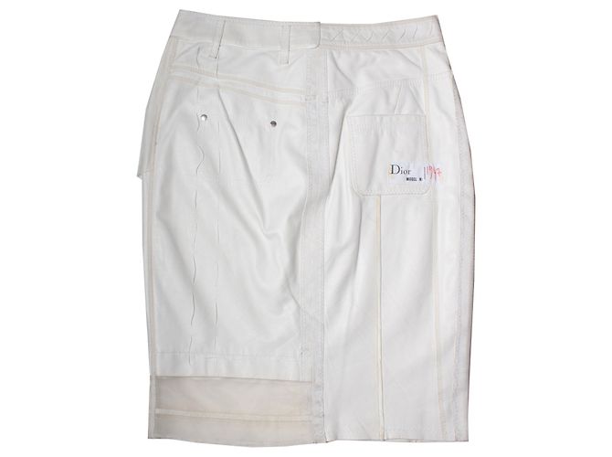 Christian Dior, Completo Runway 3 pezzi in rosa Bianco - vista 6