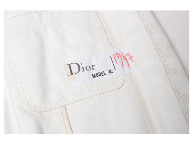 Christian Dior, Completo Runway 3 pezzi in rosa Bianco - vista 8