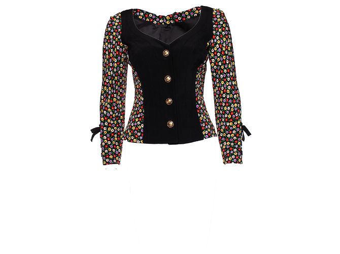 Gianni Versace Couture, Runway Floral-Set Mehrfarben - Ansicht 3