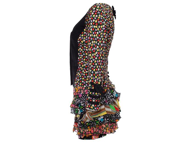 Gianni Versace Couture, Runway Floral-Set Mehrfarben - Ansicht 5