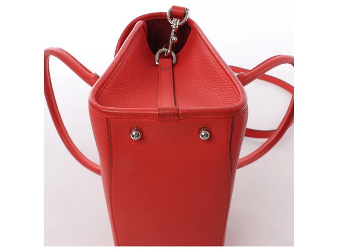 Borsa a mano 2Way in pelle Loewe Alamo 28 Orange Arancione - vista 10