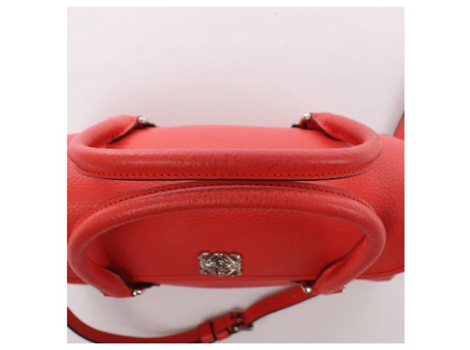 Borsa a mano 2Way in pelle Loewe Alamo 28 Orange Arancione - vista 6
