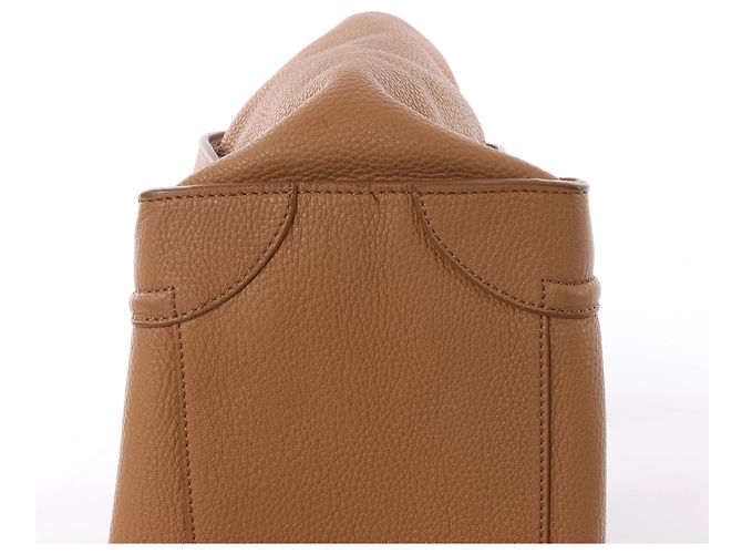 Céline Borsa a mano Celine Luggage Mini in pelle marrone - vista 8