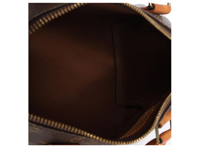 Borsa a mano Louis Vuitton Speedy 25 Monogram in marrone M41528 - vista 11
