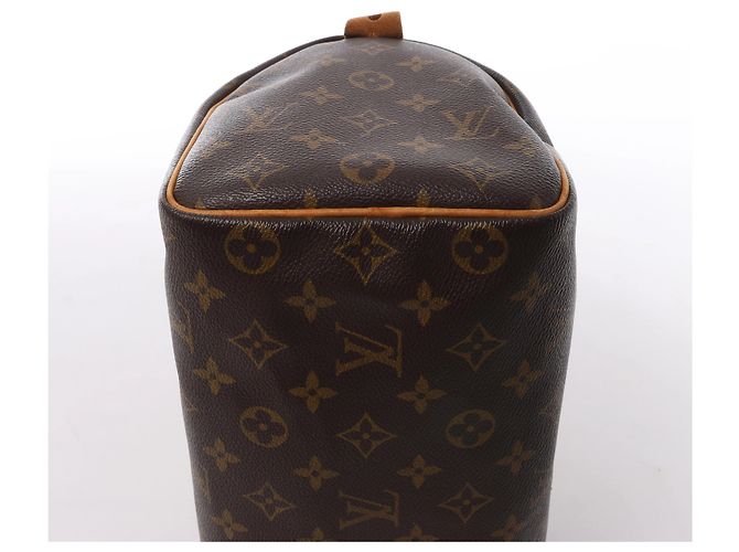 Borsa a mano Louis Vuitton Speedy 25 Monogram in marrone M41528 - vista 9
