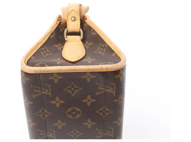 Borsa a tracolla Louis Vuitton Popincourt Long Monogram in marrone M40008 - vista 7