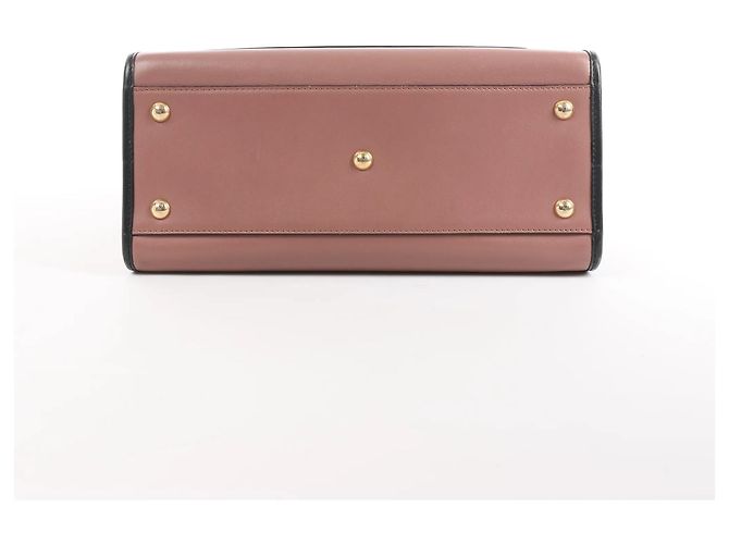 Borsa a mano 2Way Fendi Runaway in pelle Rosa 8BH344 Beige - vista 13