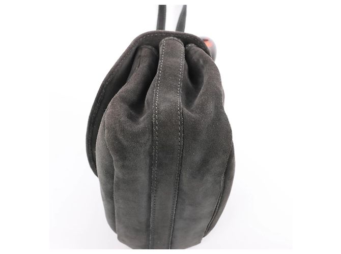 Borsa 2Way Bottega Veneta in camoscio Grigio - vista 12