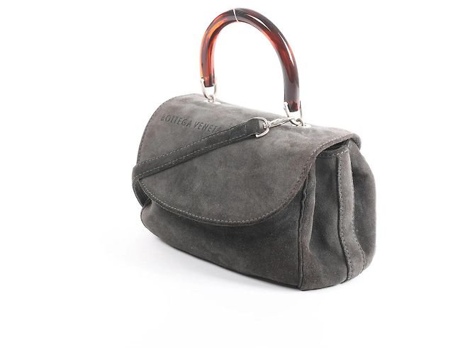 Borsa 2Way Bottega Veneta in camoscio Grigio - vista 2