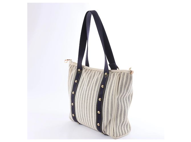 Louis Vuitton Antigua Cabas MM Blue Tote M40132 - vista 6