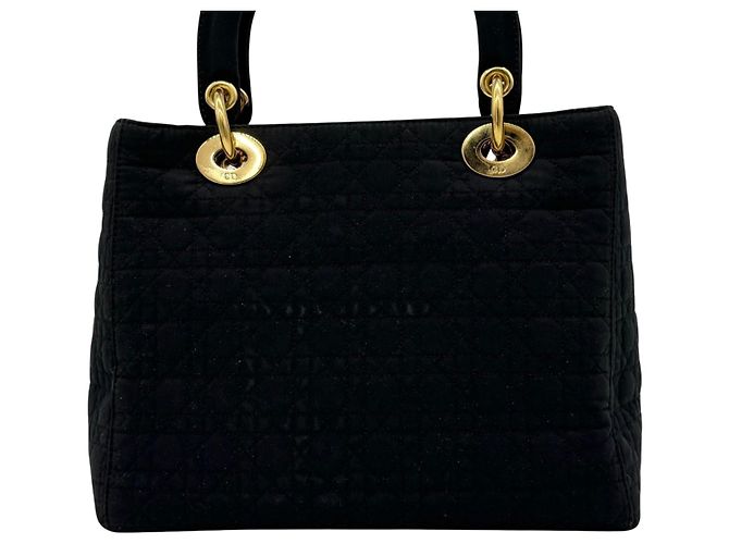 Borsa a mano Christian Dior Lady Dior nera Nero - vista 2