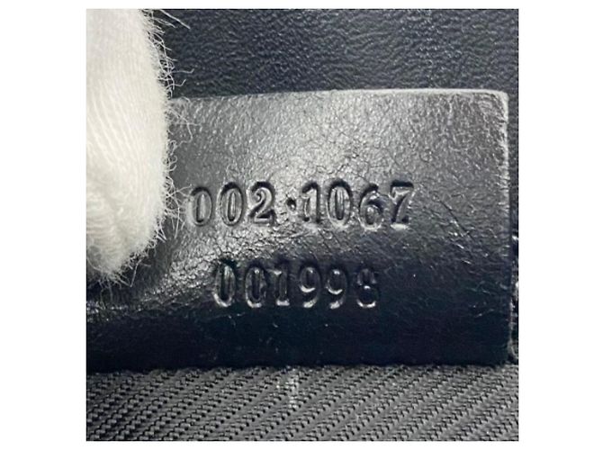Borsa Gucci Jackie in tela GG blu navy Blu scuro - vista 10