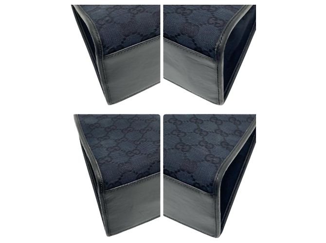 Borsa Gucci Jackie in tela GG blu navy Blu scuro - vista 5