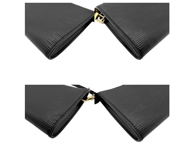 Louis Vuitton Epi Pochette Noir Negro - vista 6