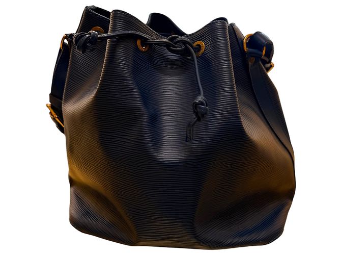 Louis Vuitton Noe Epi-Leder Marineblau - Ansicht 4