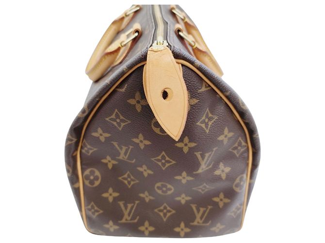 Louis Vuitton Speedy 30 Monogram Marron Monogramme - vue 4