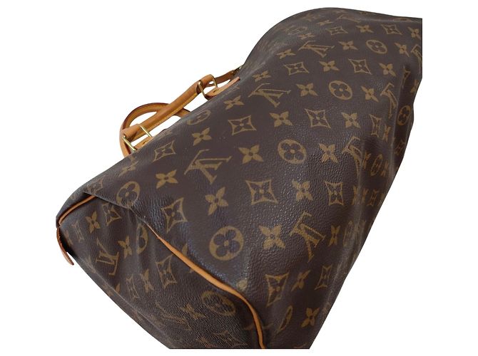 Louis Vuitton Speedy 30 Monogram Marron Monogramme - vue 6
