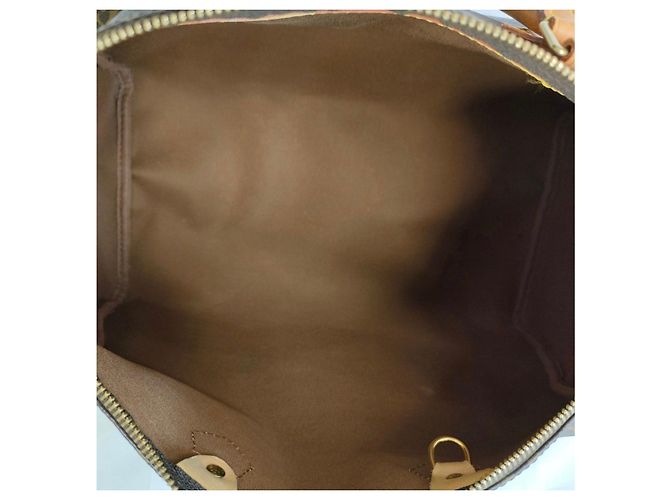 Louis Vuitton Speedy 30 Monogram Marron Monogramme - vue 8