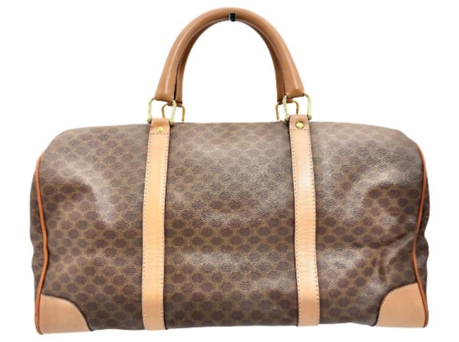 Céline Celine Macadam Canvas Reisetasche Braun - Ansicht 2