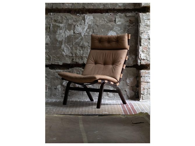 Autre Marque Farstrup 1970s Leather Lounge Chair - view 14