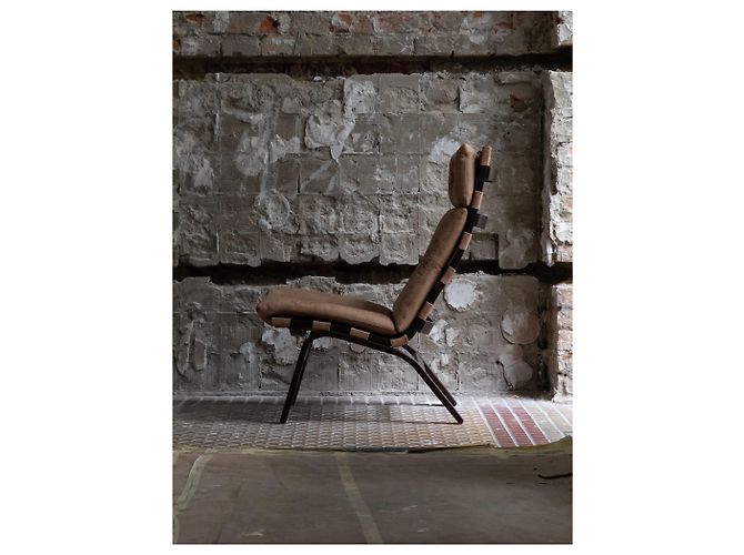 Autre Marque Farstrup 1970s Leather Lounge Chair - view 5
