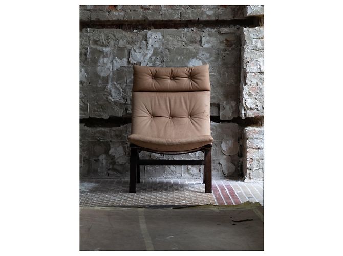 Autre Marque Farstrup 1970s Leather Lounge Chair - view 8