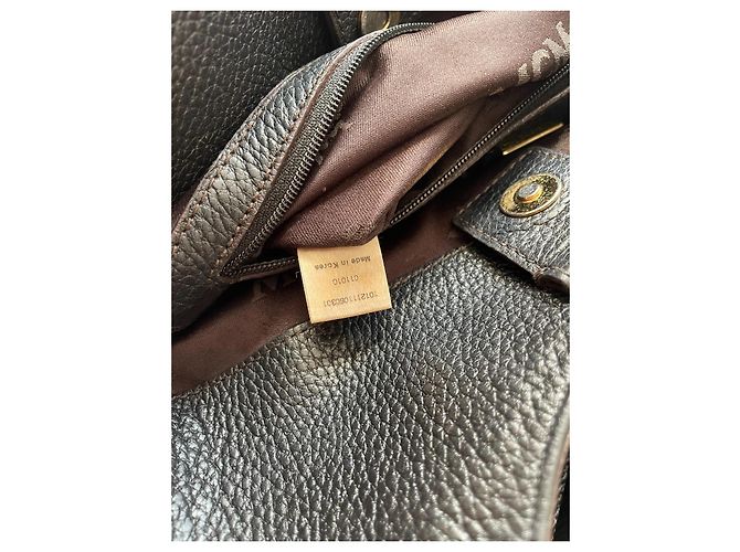 MCM Shopper aus schwarzem Leder - Ansicht 15