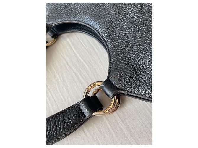 MCM Shopper aus schwarzem Leder - Ansicht 7