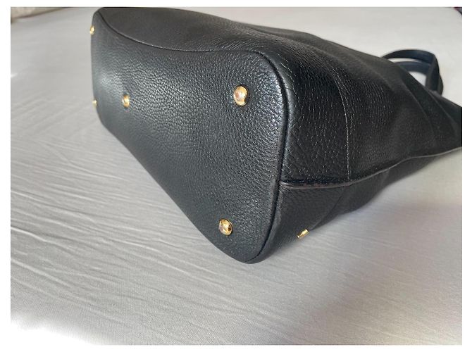 MCM Shopper aus schwarzem Leder - Ansicht 9