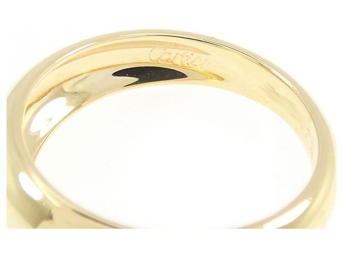 Cartier Ehering aus 18K Gelbgold mit Diamanten - Ansicht 4