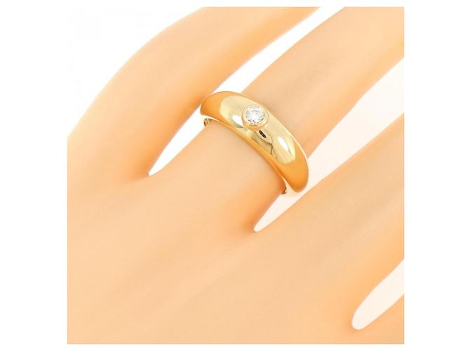 Cartier Ehering aus 18K Gelbgold mit Diamanten - Ansicht 5