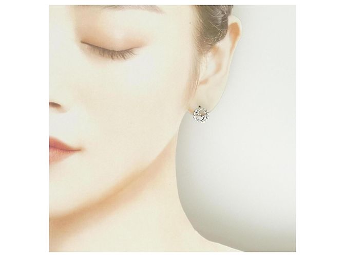 Pendientes de botón Gucci Interlocking G - vista 4