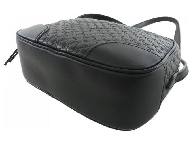 Borsa a tracolla Gucci 449413 BMJ1G in pelle nera Nero - vista 2