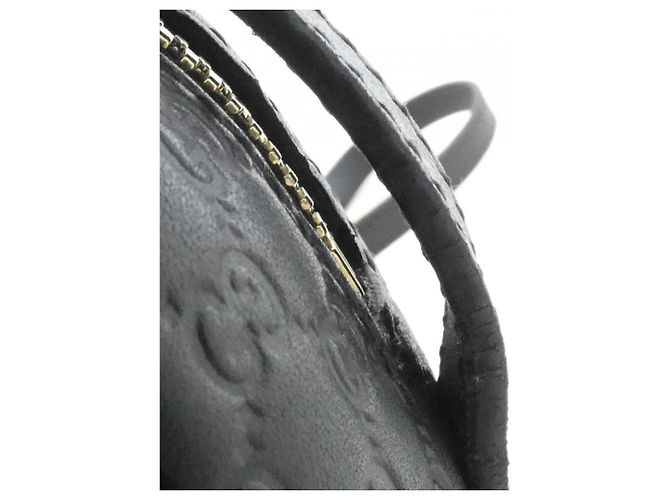 Borsa a tracolla Gucci 449413 BMJ1G in pelle nera Nero - vista 5