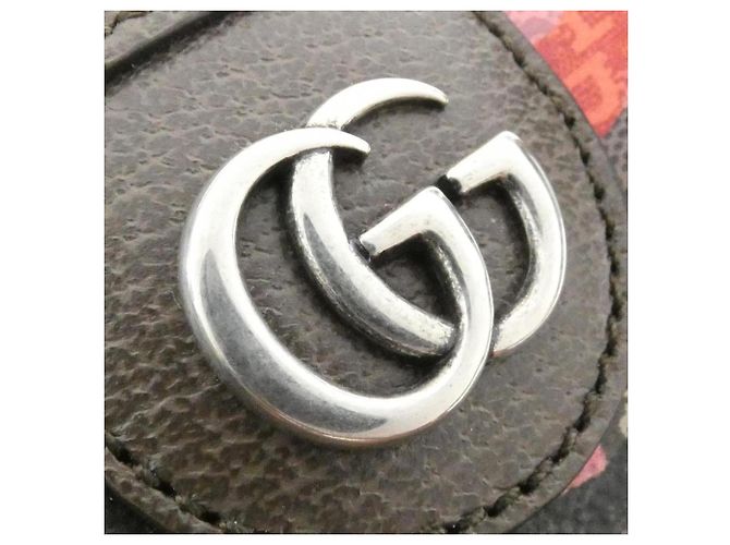 Bolsa Gucci Boston Bege e Rosa em Tela - vista 4
