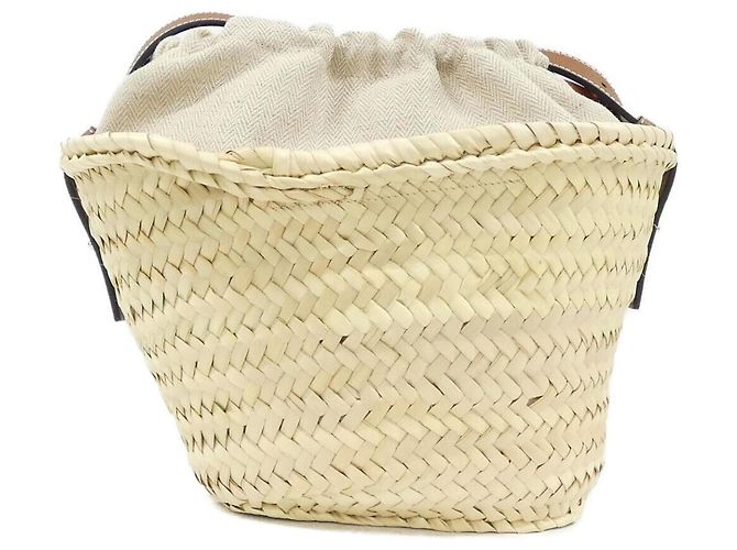 Loewe Beuteltasche mit Kordelzug Beige - Ansicht 2