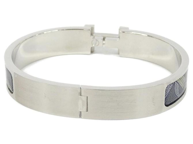 Hermès Pulseira Charm Click H Hermes EPERON D'OR Azul - vista 2