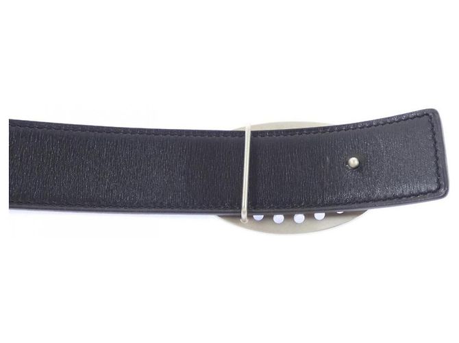Hermès Cintura reversibile Hermes HERMES MIXTE MIRAGE 32mm Marrone Nero - vista 3