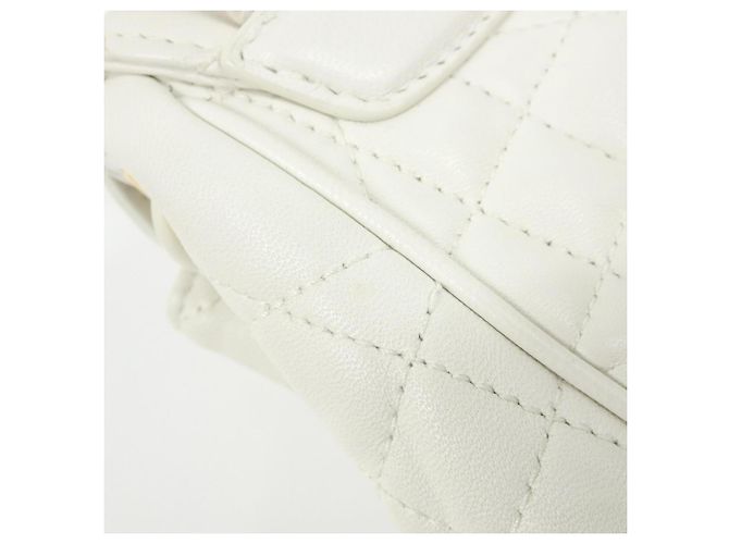 Mochila Christian Dior Caro Nano Branco - vista 5