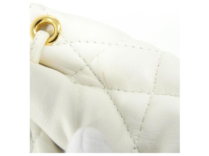 Mochila Christian Dior Caro Nano Branco - vista 6