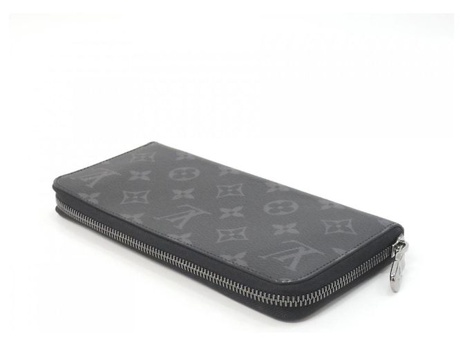 Louis Vuitton Monogram Eclipse Zippy Wallet Black - view 2