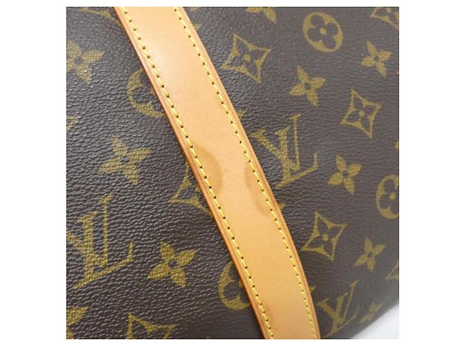 Louis Vuitton Monogram Keepall Bandoulière Boston Tasche Braun - Ansicht 3